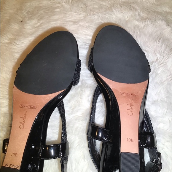 Cole Haan Nike Air black sandals size 10B - Picture 6 of 6